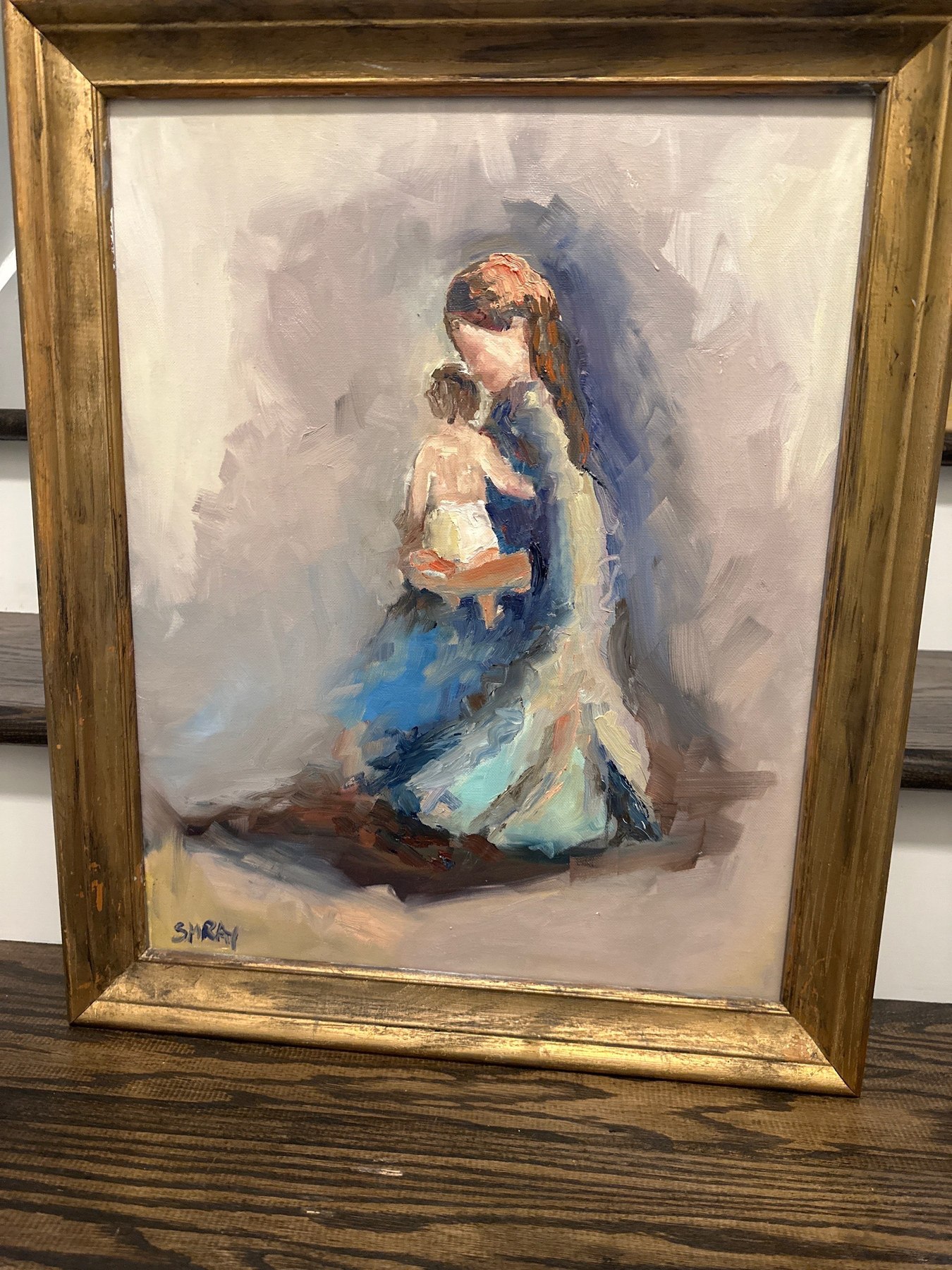 Nighttime, everyday life oil painting by Summer Ray